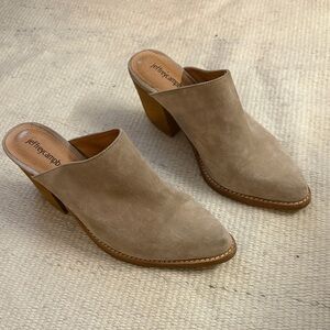 Jeffrey Campbell Suede Slides